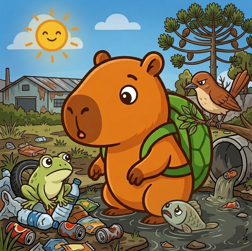 Ilustração da página