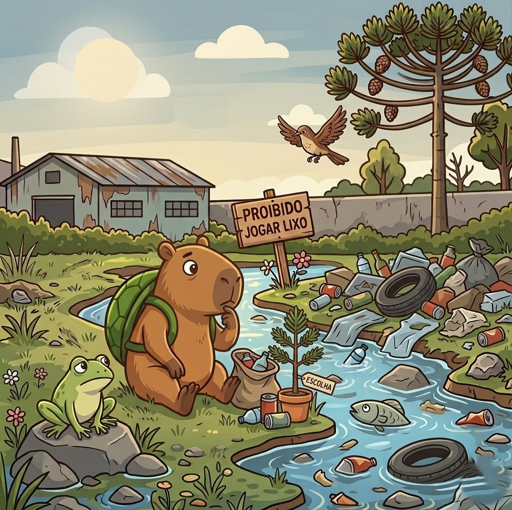 Ilustração da página